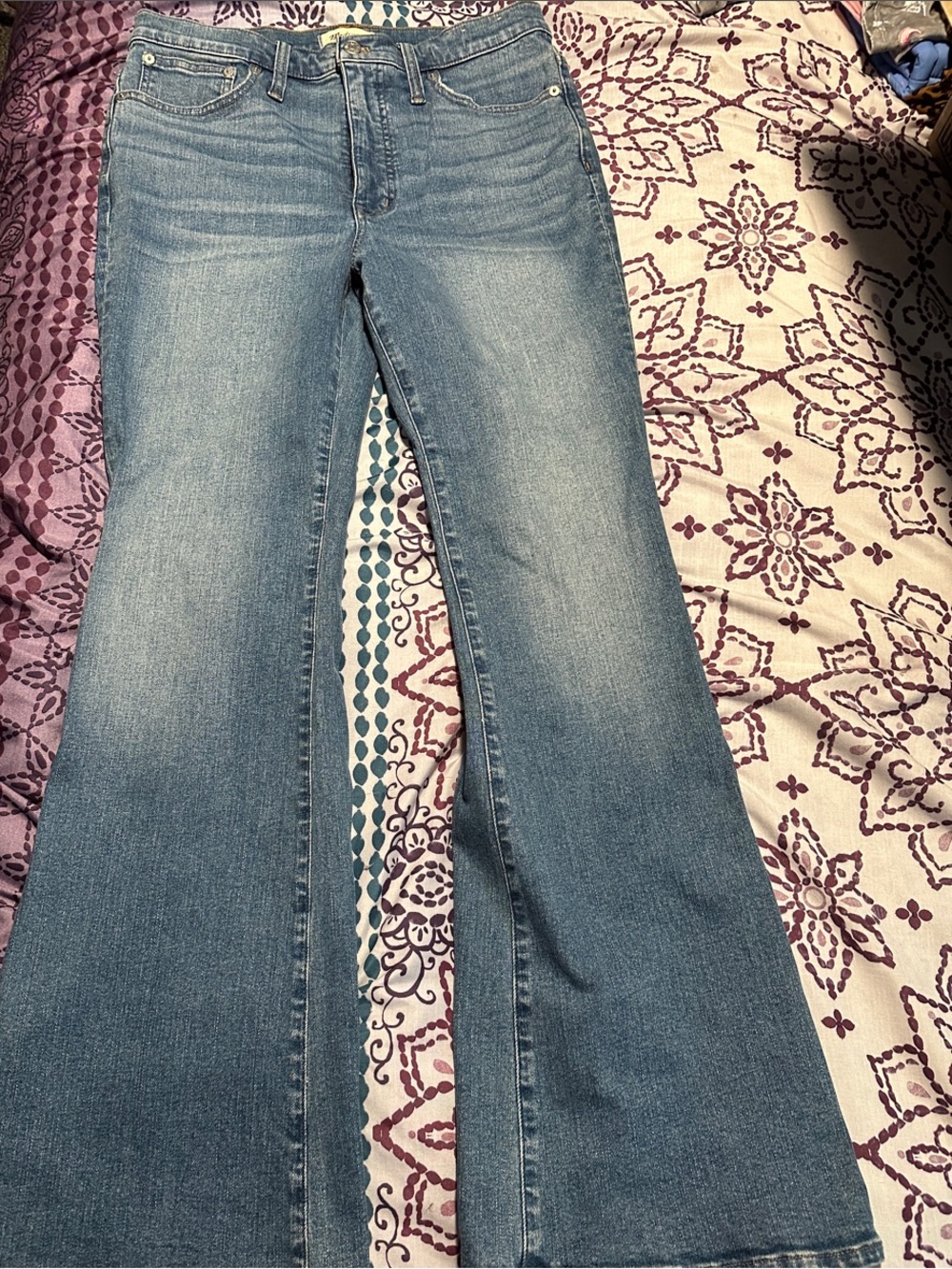 Madewell Light Blue Flare Jeans